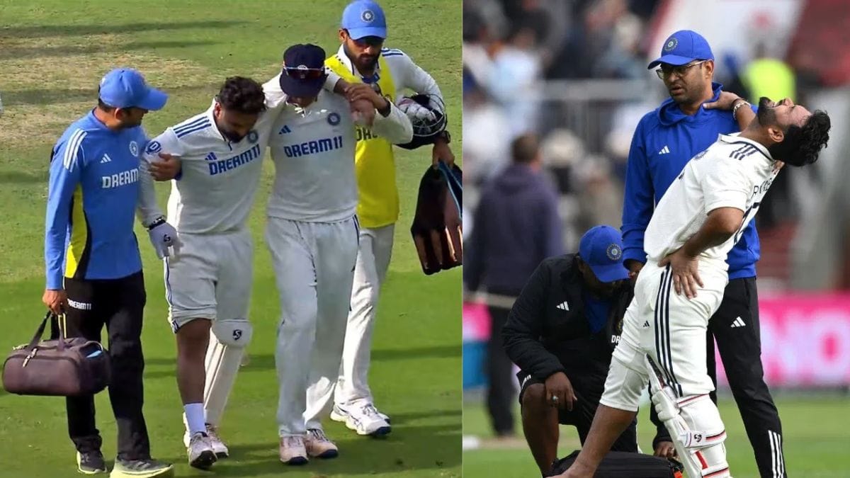 ऋषभ पंत की गंभीर चोट से टीम इंडिया को झटका, अब टेस्ट मैच में खेलना मुश्किल, जानिए टीम इंडिया की स्थिति