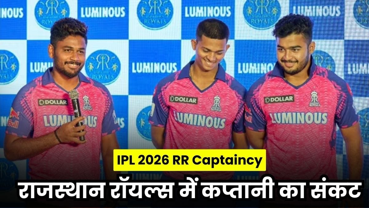IPL 2026 RR Captaincy: राजस्थान रॉयल्स में कप्तानी का संकट: संजू सैमसन, यशस्वी जायसवाल और रियान पराग में टकराव