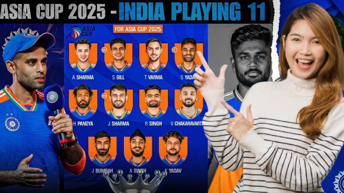Asia Cup 2025 India Playing 11: टीम इंडिया की प्लेइंग 11 का खुलासा, रिंकू और सैमसन हुए बाहर