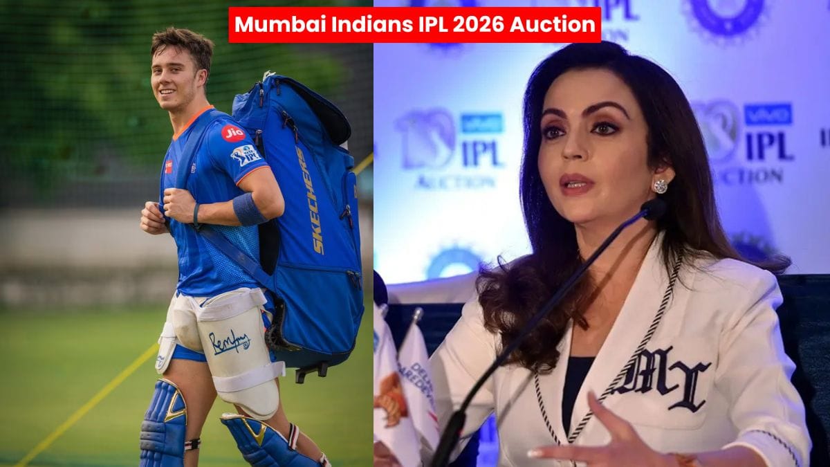 Mumbai Indians IPL 2026 Auction: मुंबई इंडियंस का मास्टरप्लान, इन खिलाड़ियों पर लगेगी सबसे बड़ी बोली