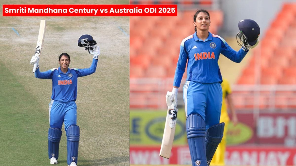 Smriti Mandhana Century vs Australia ODI 2025: स्मृति मंधाना का धमाका, ऑस्ट्रेलिया की सबसे बड़ी हार