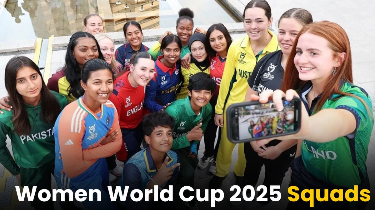 Women World Cup 2025 Squads: महिला वर्ल्ड कप 2025 की टीमें घोषित, कौन शामिल हुआ, कौन बाहर? पूरी लिस्ट यहां देखें