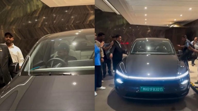 Rohit Sharma Tesla Model Y: रोहित शर्मा ने चलाई Tesla Model Y, एलन मस्क ने किया वीडियो शेयर