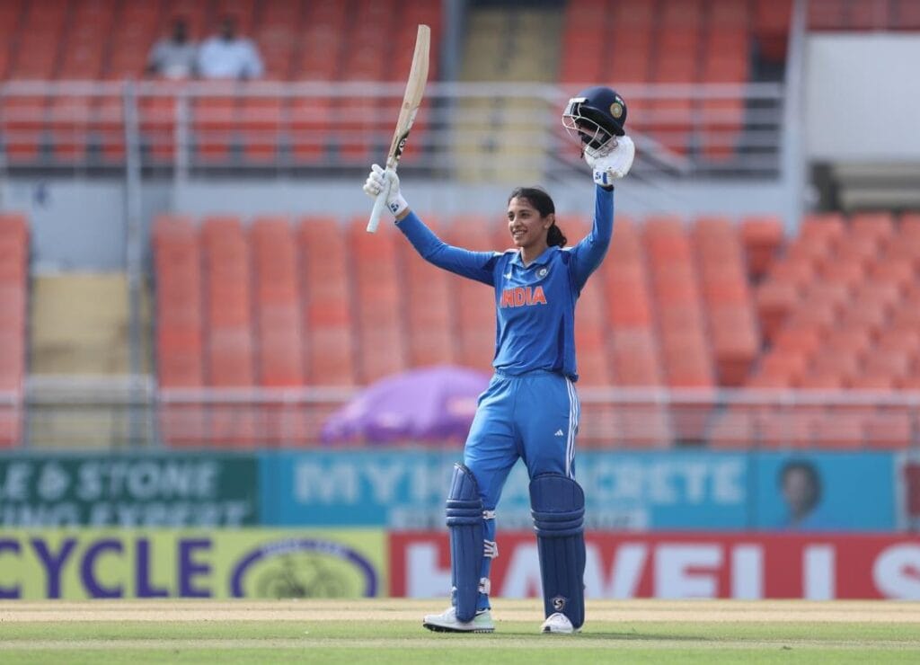 Smriti Mandhana Record: स्मृति मंधाना सिर्फ 12 रन दूर इतिहास रचने से – जानिए कौन सा रिकॉर्ड टूटने वाला है