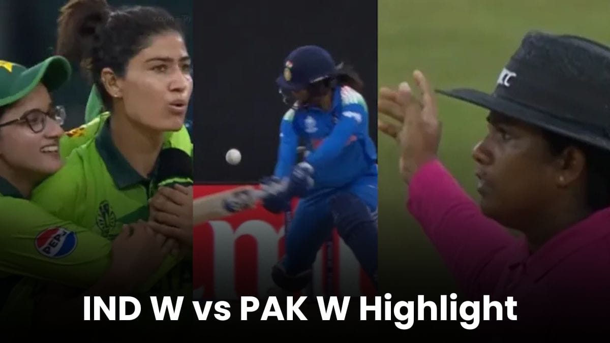 IND W vs PAK W Highlight: जेमिमा रोड्रिग्स को मिली नो-बॉल पर राहत, रिचा घोष की तूफानी पारी से भारत ने बनाए 247 रन