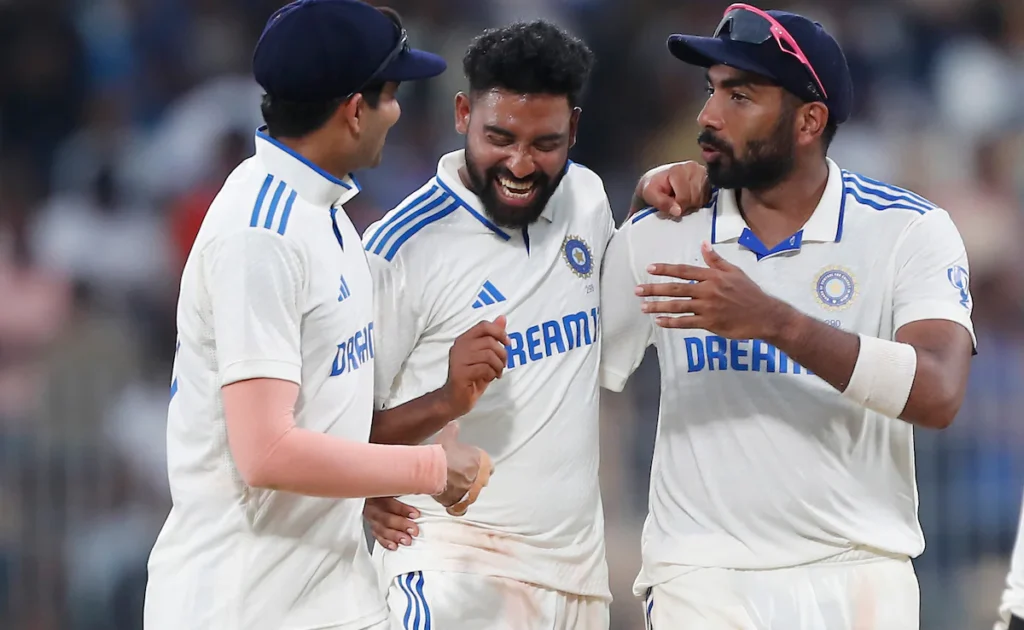 West Indies vs India Test 2025 Highlights: मोहम्मद सिराज और जसप्रीत बुमराह का कहर, लंच तक मेहमान टीम 90/5 पर ढेर