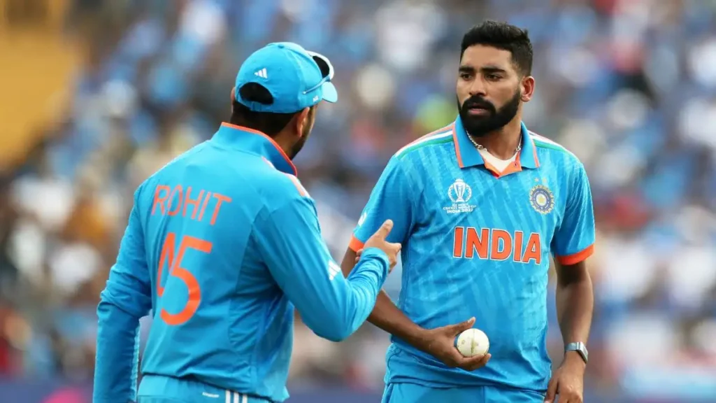 Mohammed Siraj Rohit Sharma Message: रोहित शर्मा का मोहम्मद सिराज को भावुक मैसेज – टीम इंडिया से बाहर होने के बाद हुआ खुलासा
