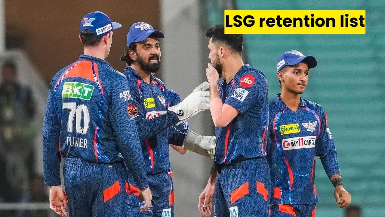 LSG retention list: LSG का बड़ा फैसला: इन 16 खिलाड़ियों की किस्मत तय, देखें ‘इन’ और ‘आउट’ वाला फुल एनालिसिस